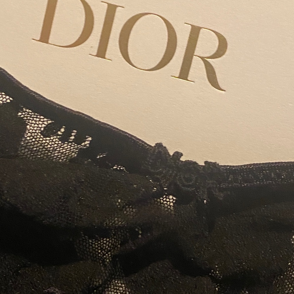 Vintage Christian Dior Lace Thong Body Suit NWOT in box - Picture 6 of 10